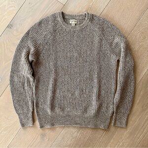 J. Crew Men's Knit Crewneck Sweater Oatmeal XS